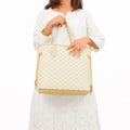 Goyard Goyardine Coated Bag – Nude - View 6