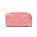 Goyard Goyardine Cosmetic Toiletry Pouch Set – Pink - View 1