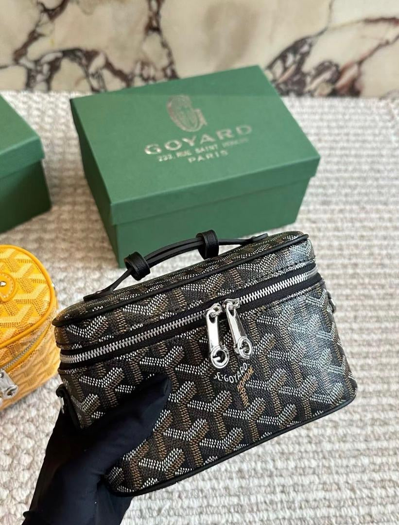 Goyard Muse Mini Vanity Bag – Black - View 5