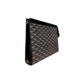 Goyard Pattern Clutch – Grey - View 2