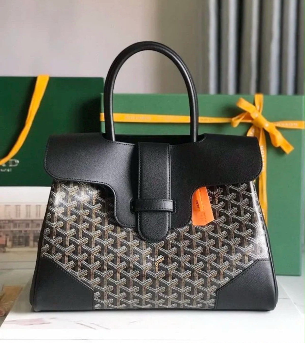 Goyard Saïgon Tote – Black - View 4