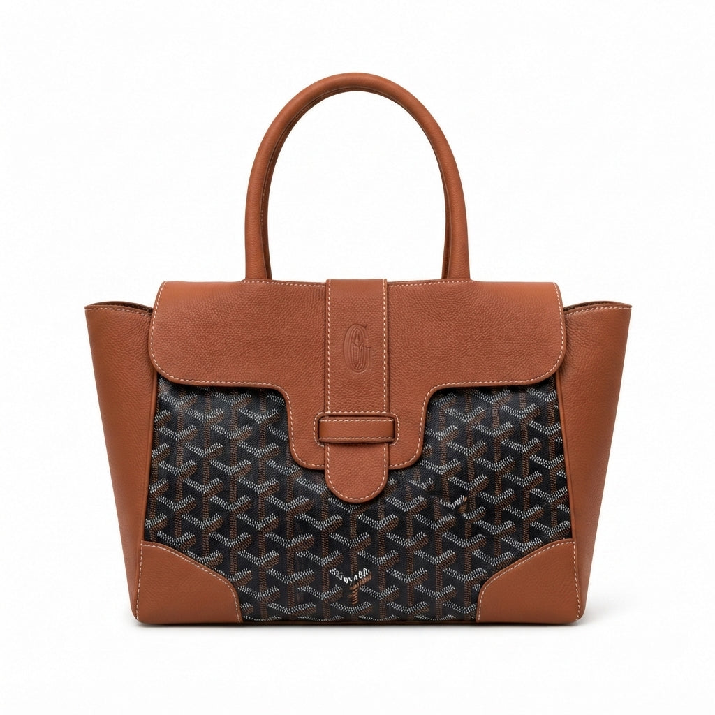 Goyard Saïgon Tote Bag – Brown - View 1