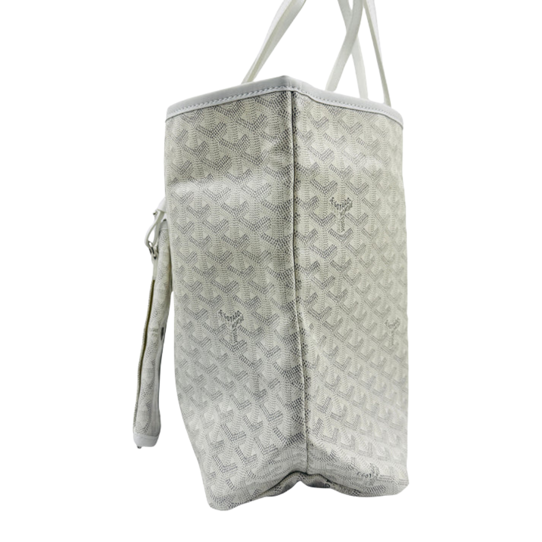 Goyard Saint Louis Tote Bag – White - View 2