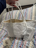 Goyard Saint Louis Tote Bag – White - View 5