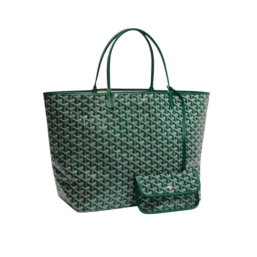 Goyard Saint Louis Tote Bag – Green - View 1