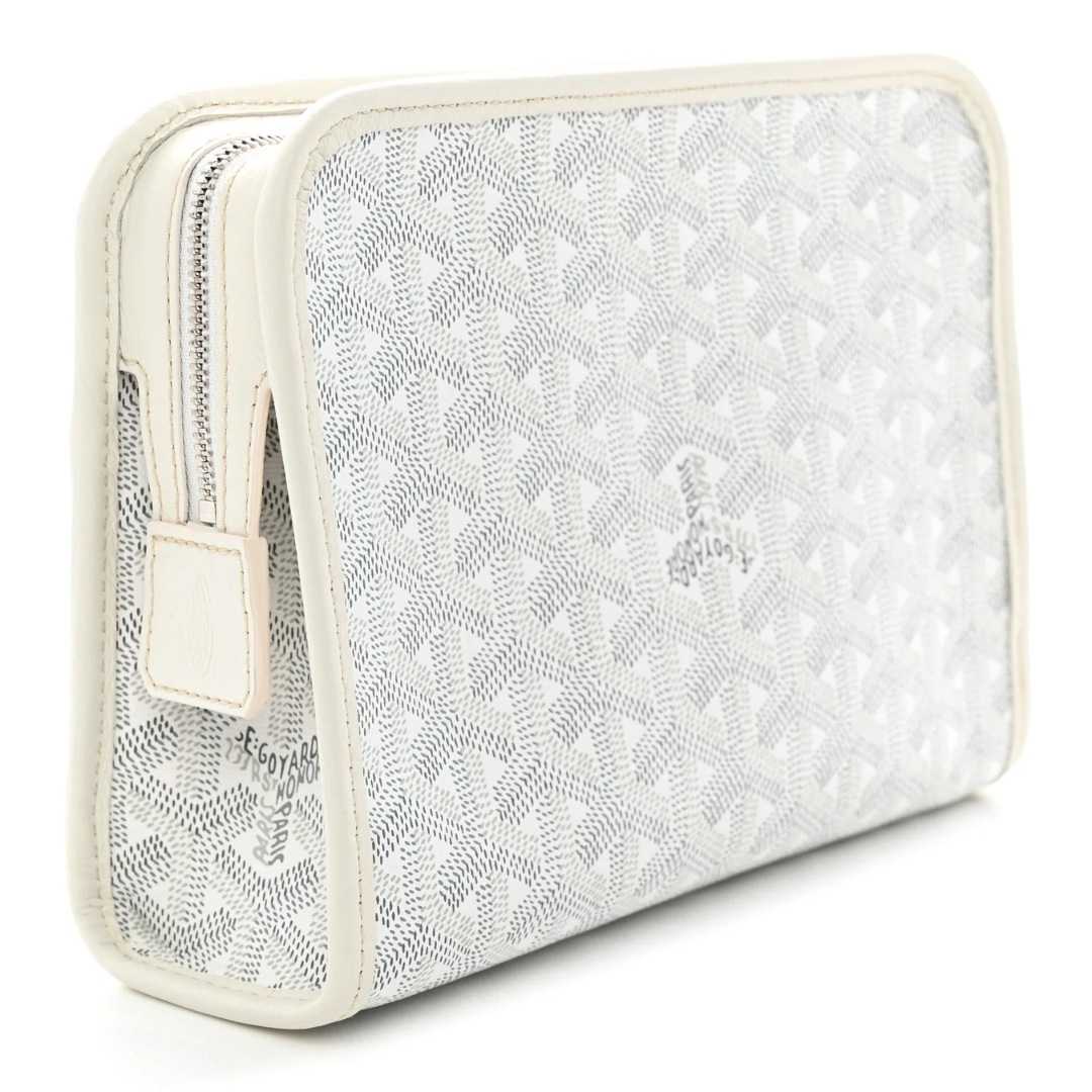 Goyard Jouvence Toiletry Pouch White - View 2