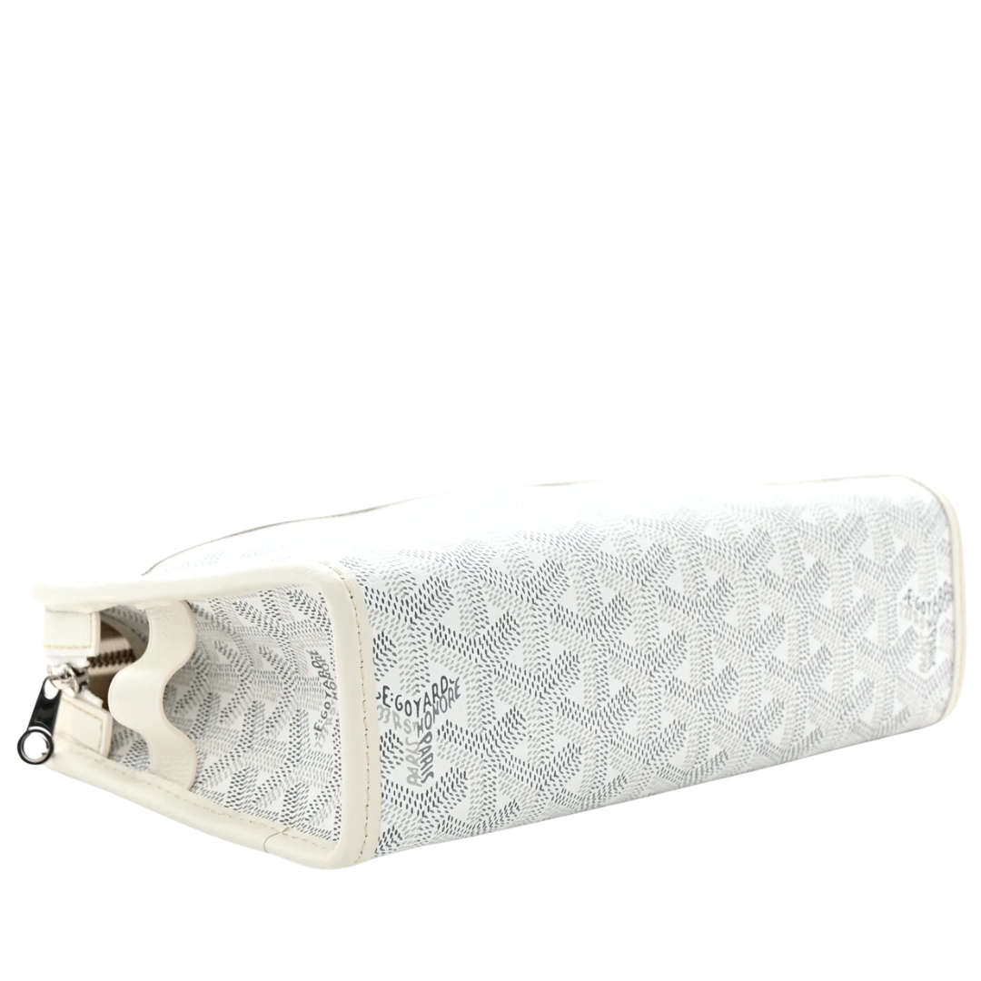 Goyard Jouvence Toiletry Pouch White - View 3