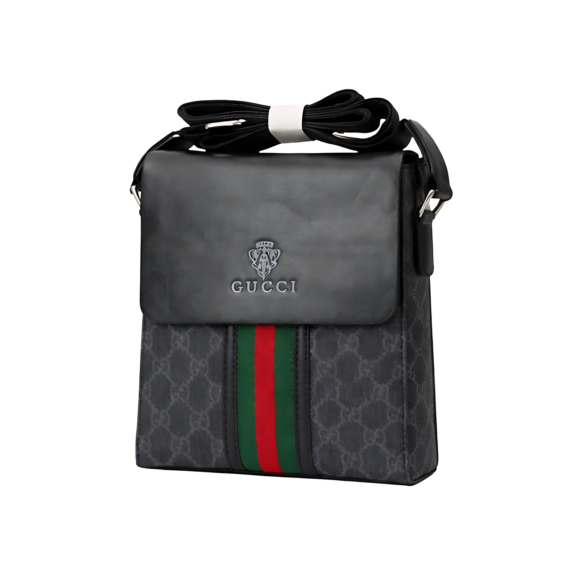 Gucci Crossbody Bag | Multi Canvass Black - View 1