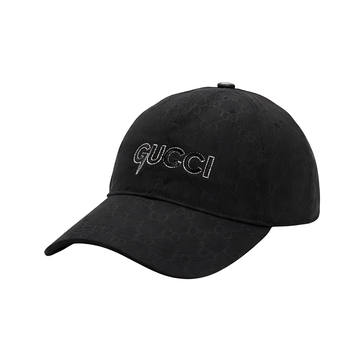 Gucci Logo Canvas Logo - Black - View 1
