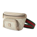 Gucci Interlocking G Canvas Belt - View 3