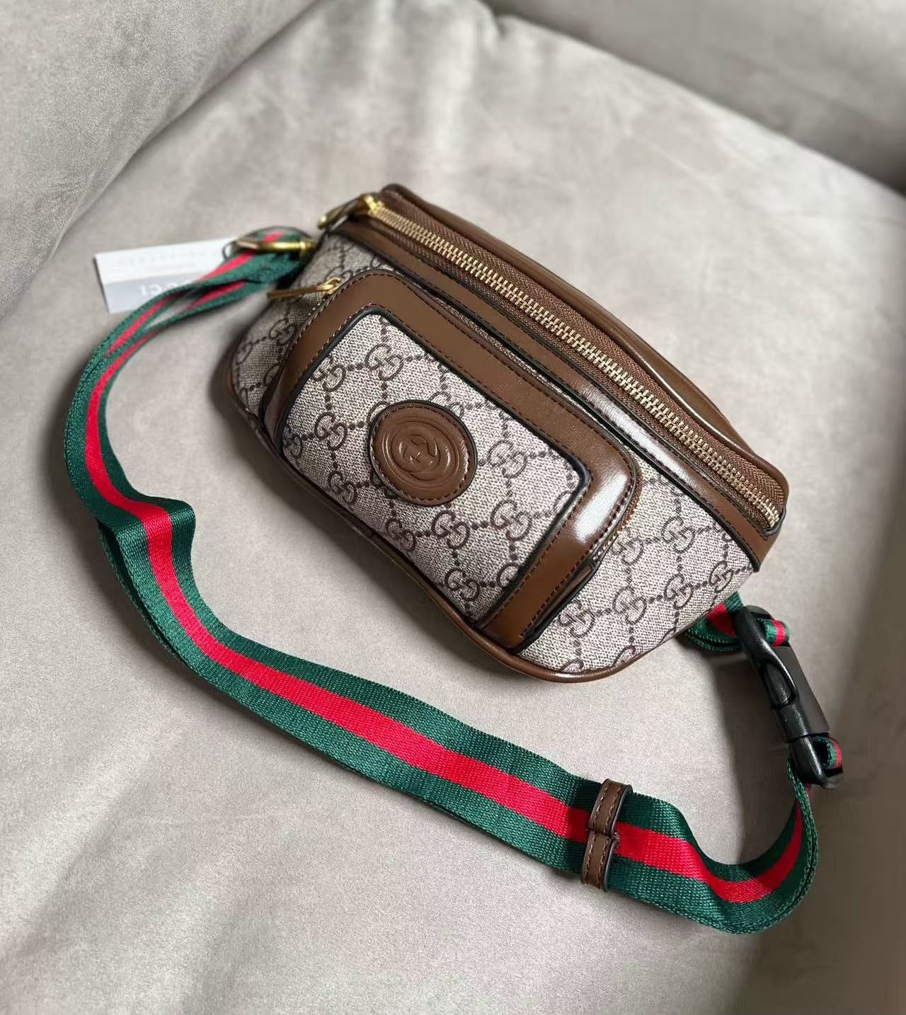 Gucci GG Supreme Canvas Bag - View 5