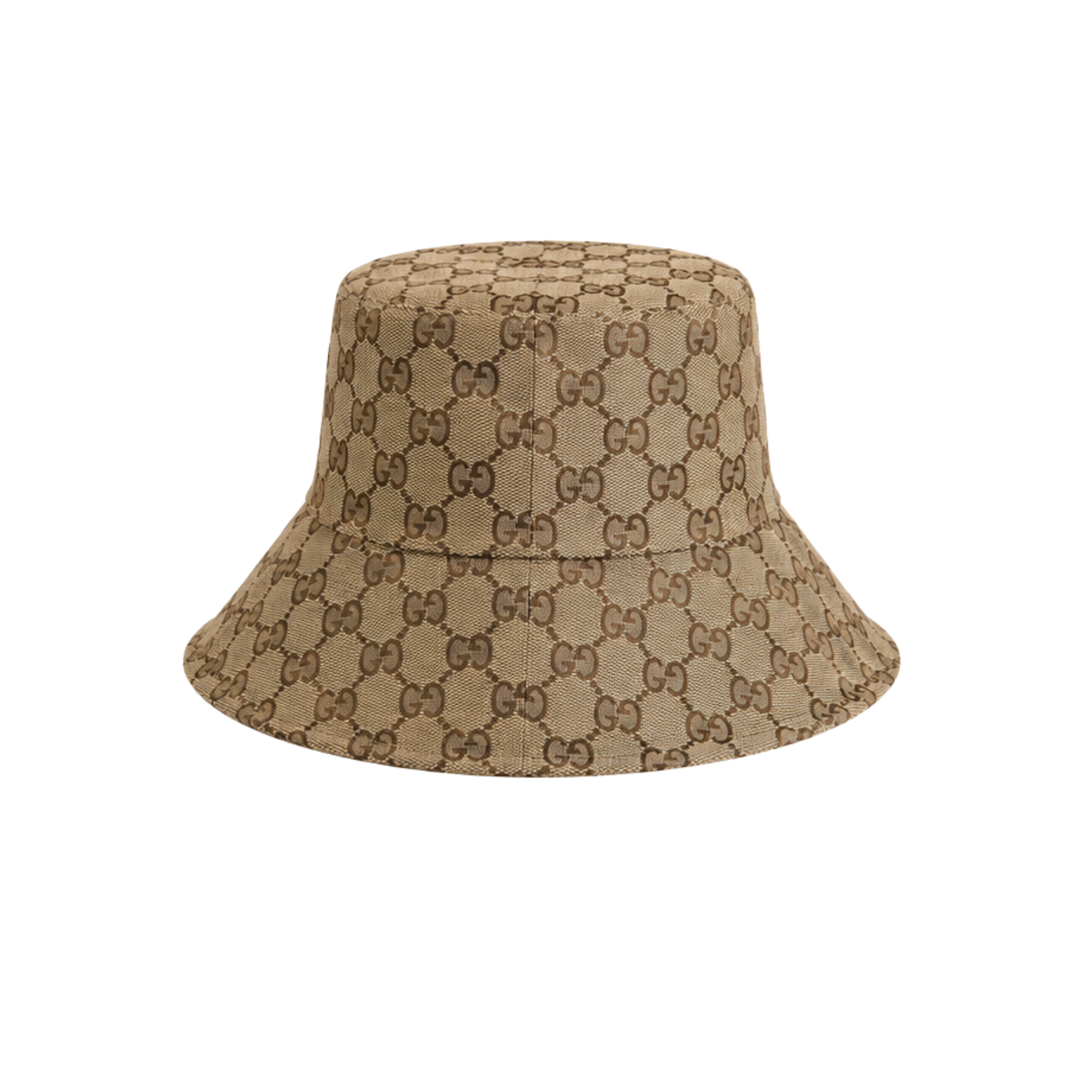 Gucci GG Canvas Bucket Hat Beige Brown – product view