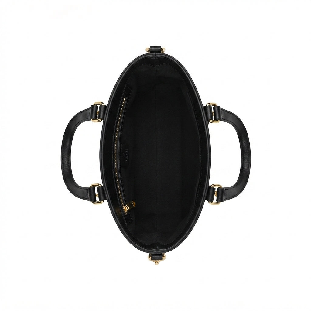 Gucci GG Canvas-Style Top-Handle Bag – Black - View 2