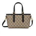 Gucci GG Canvas-Style Top-Handle Bag – Black - View 1