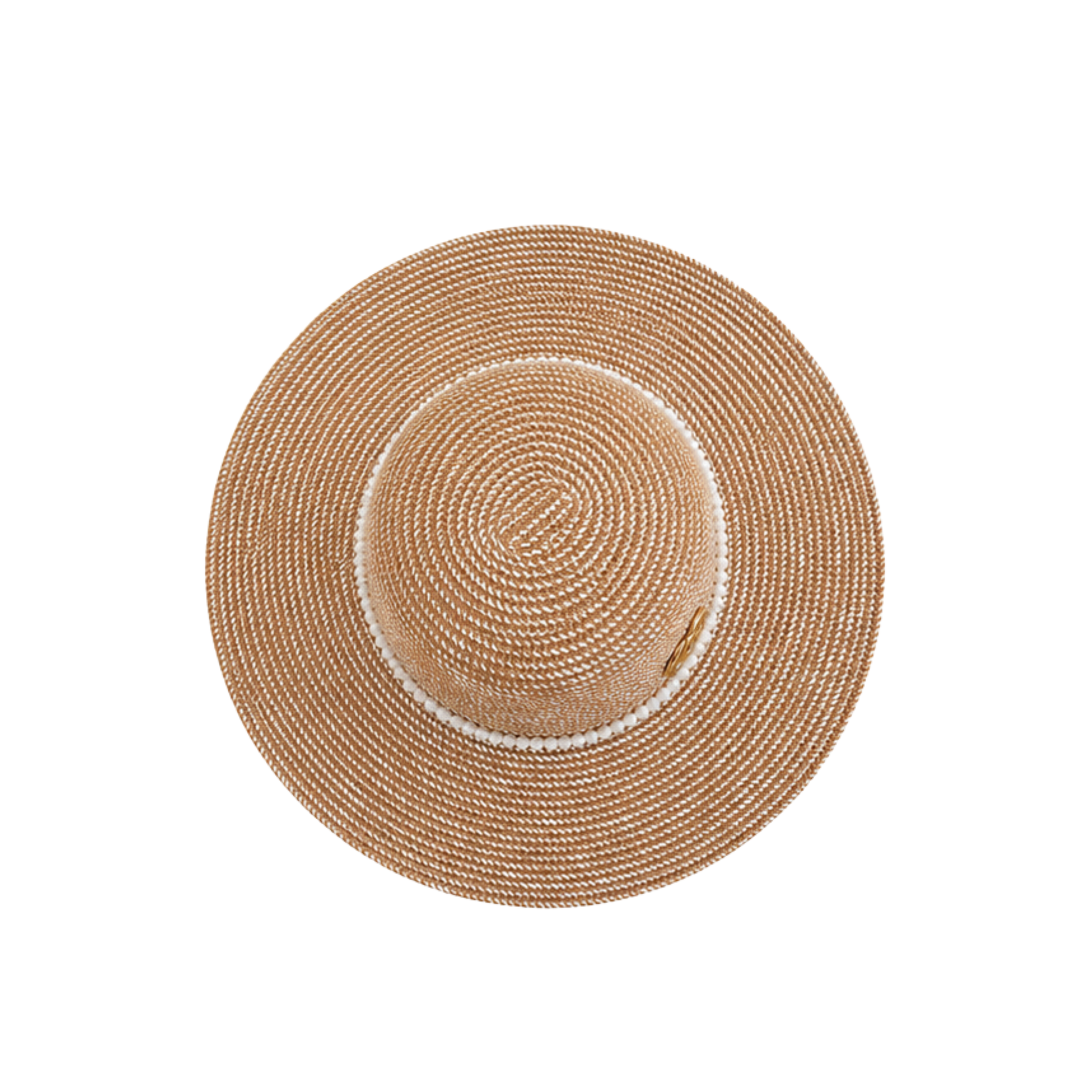 Gucci GG Embellished Straw Sun Hat Natural Beige – product view