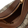 Gucci GG Supreme Half-Moon Mini Bag – Nude - View 4