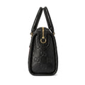 Gucci GG Monogram Bag – Black with Red & Green Web Stripe - View 2