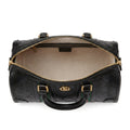 Gucci GG Monogram Bag – Black with Red & Green Web Stripe - View 3