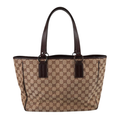 Gucci Monogram Tote Bag – Brown - View 4