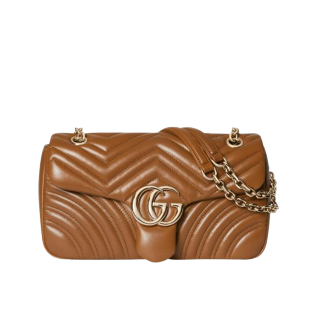 Gucci GG Marmont Bag – Brown - View 1