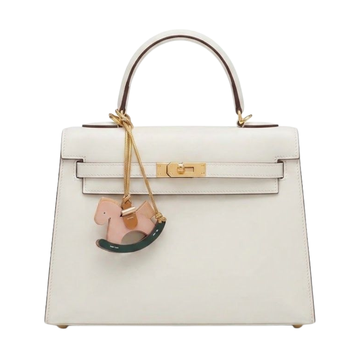 Hermès Kelly Sellier Bag – White - View 1