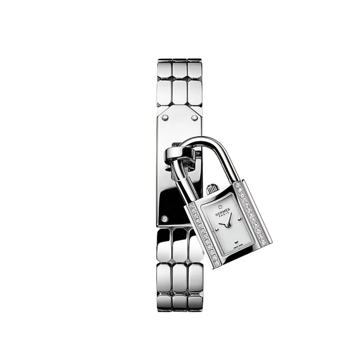 Hermès Kelly Mini Ladies Watch – Silver Tone - View 1