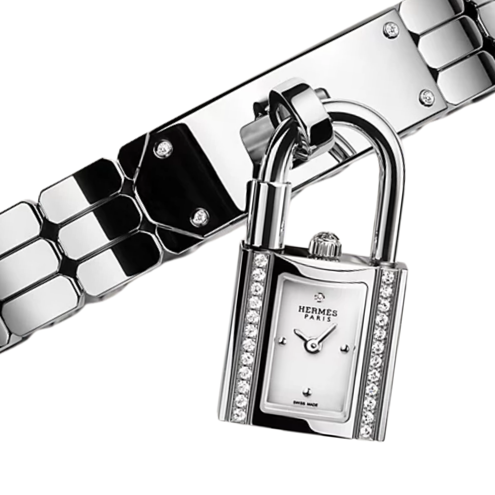 Hermès Kelly Mini Ladies Watch – Silver Tone - View 2