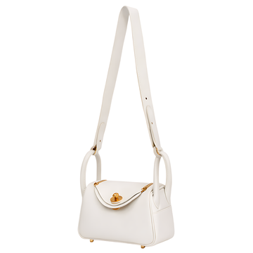 Hermès Bag | Mini Lindy White Swift