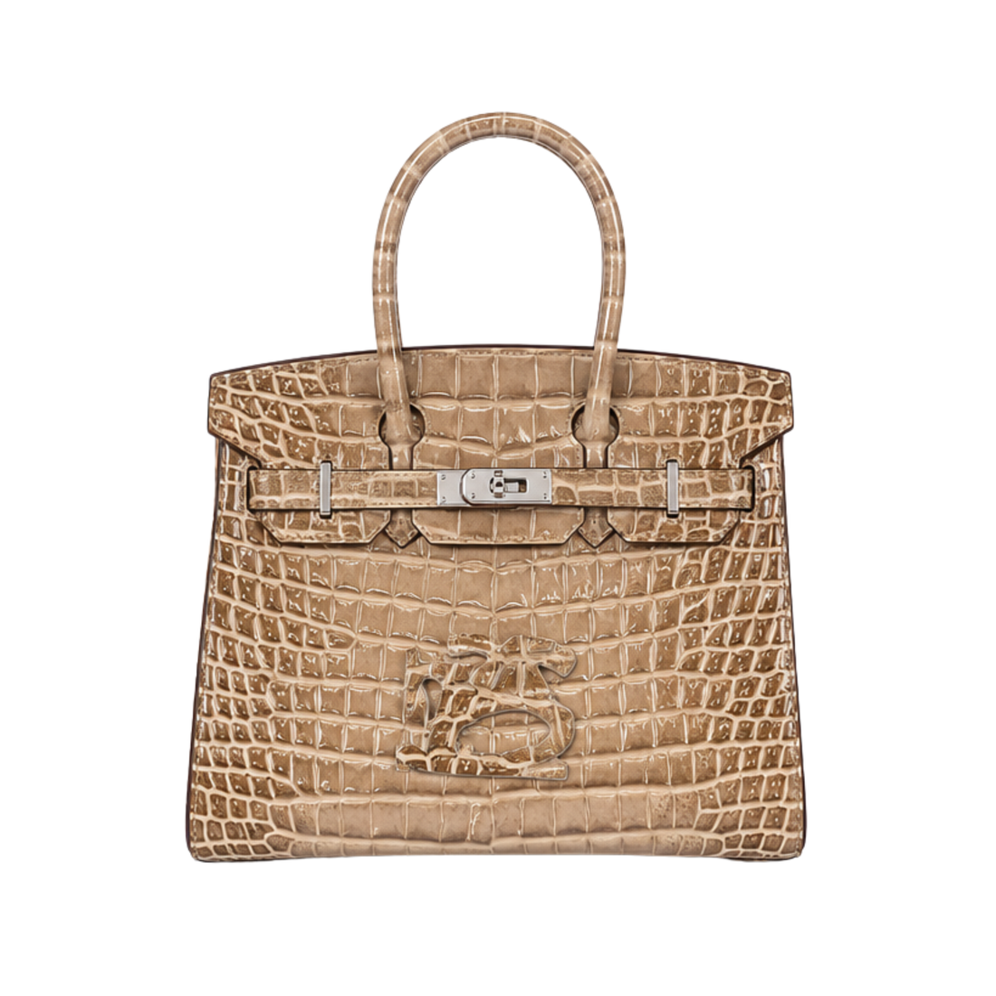 Hermes Poussiere Alligator Bag - image 1
