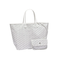 Goyard Saint Louis Tote Bag – White - View 1