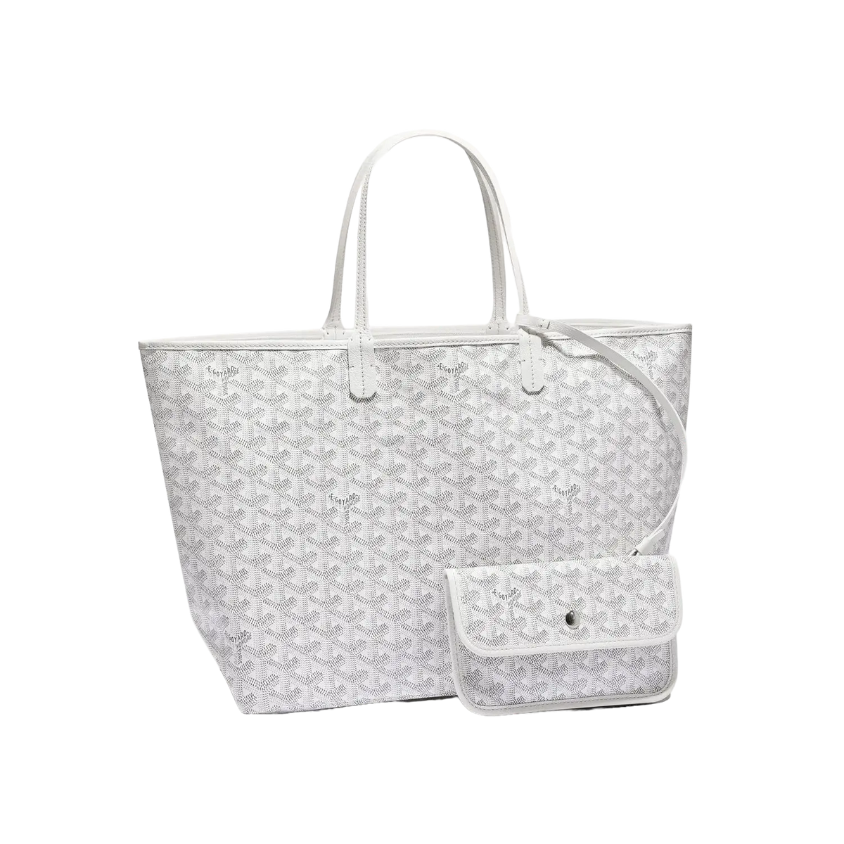 Goyard Saint Louis Tote Bag – White - View 1