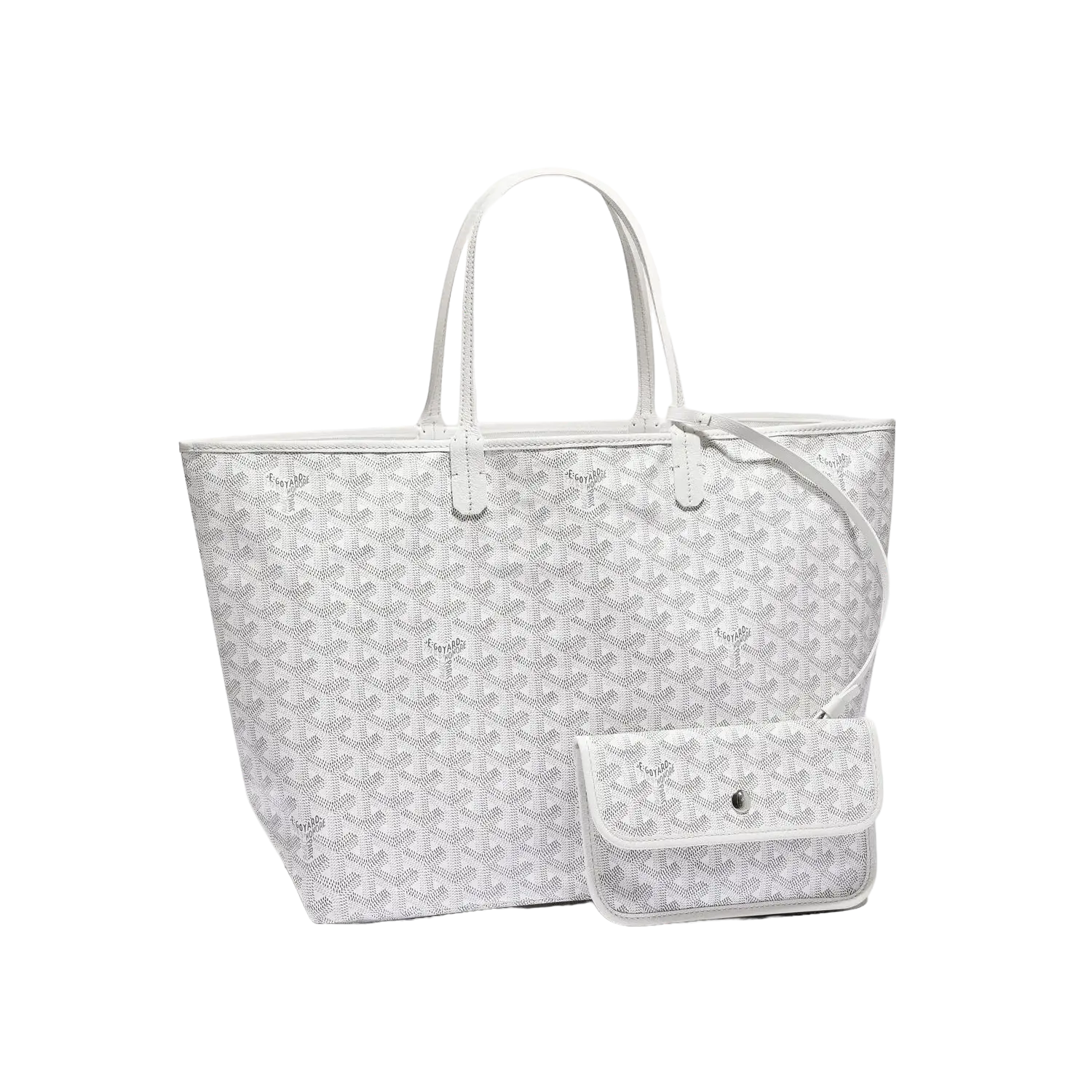 Goyard Saint Louis Tote Bag – White - View 1
