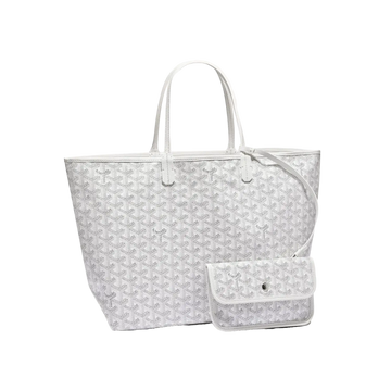 Goyard Saint Louis Tote Bag – White - View 1