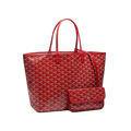 Goyard Saint Louis Tote Bag – Red - View 1