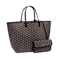 Goyard Saint Louis Tote Bag PM – Black - View 1