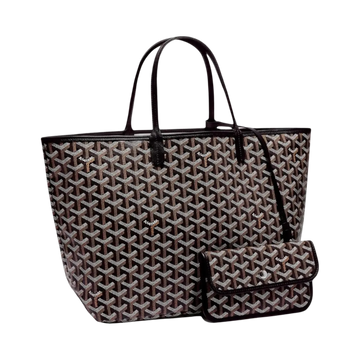 Goyard Saint Louis Tote Bag PM – Black - View 1