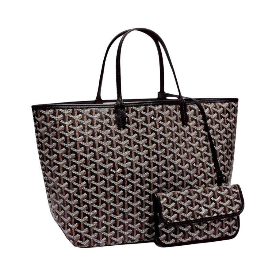 Goyard Saint Louis Tote Bag PM – Black - View 1