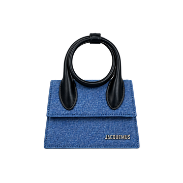 Jacquemus Le Chiquito Noeud Blue Bag - image 1