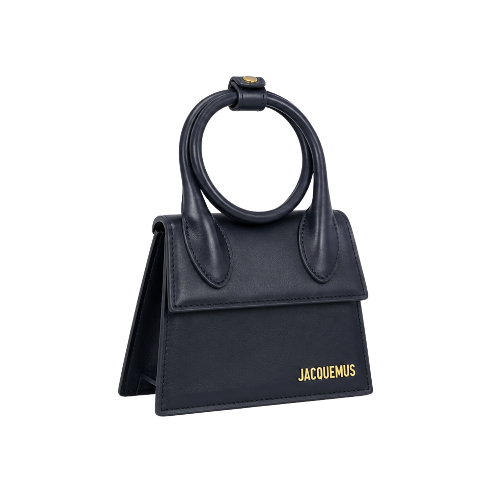 Jacquemus Le Chiquito Noeud Navy Blue Bag - image 2