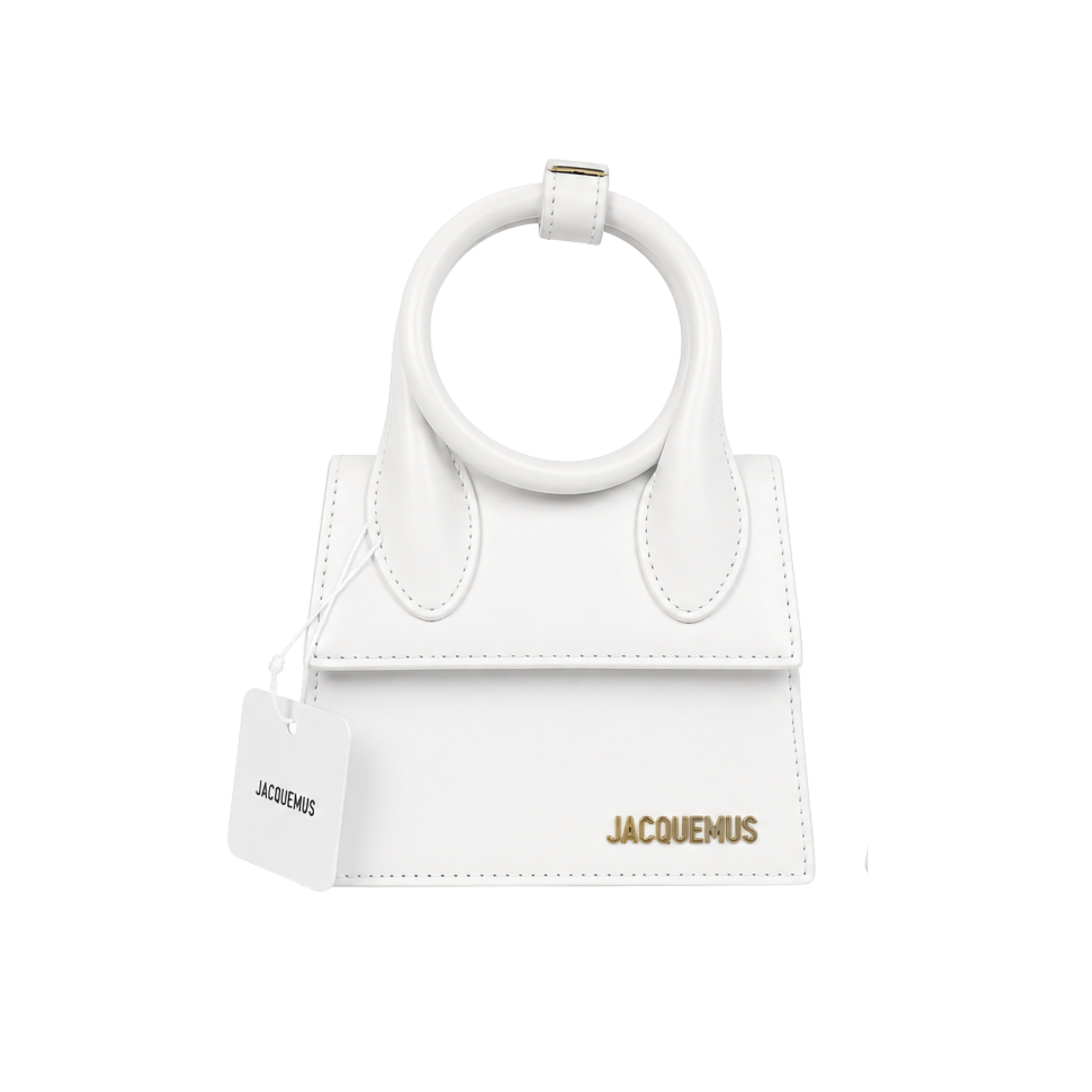 Jacquemus Le Chiquito Noeud White Bag - image 1