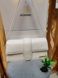 Jacquemus Le Bambino Long Shoulder Bag – White - View 5