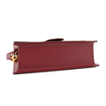Jacquemus Leather Shoulder Bag – Burgundy & Dark Brown - View 2