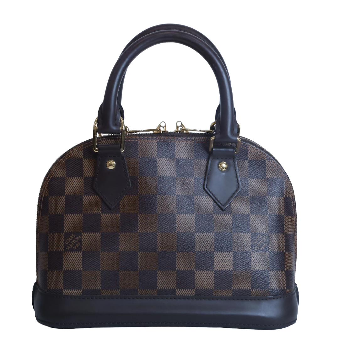 Louis Vuitton Alma BB Bag – Damier Ebene - View 3