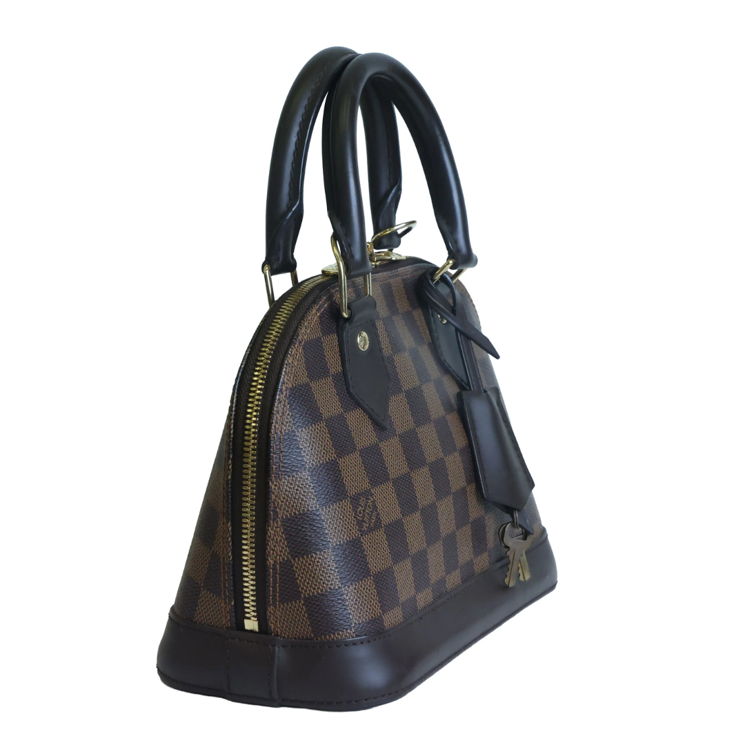 Louis Vuitton Alma BB Bag – Damier Ebene - View 4