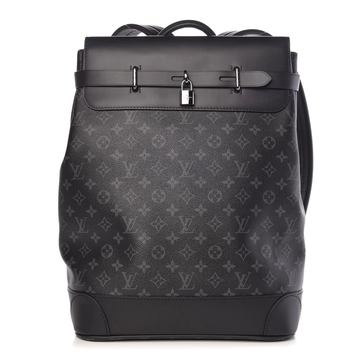 Louis Vuitton Monogram Eclipse Steamer Backpack – Grey - View 1