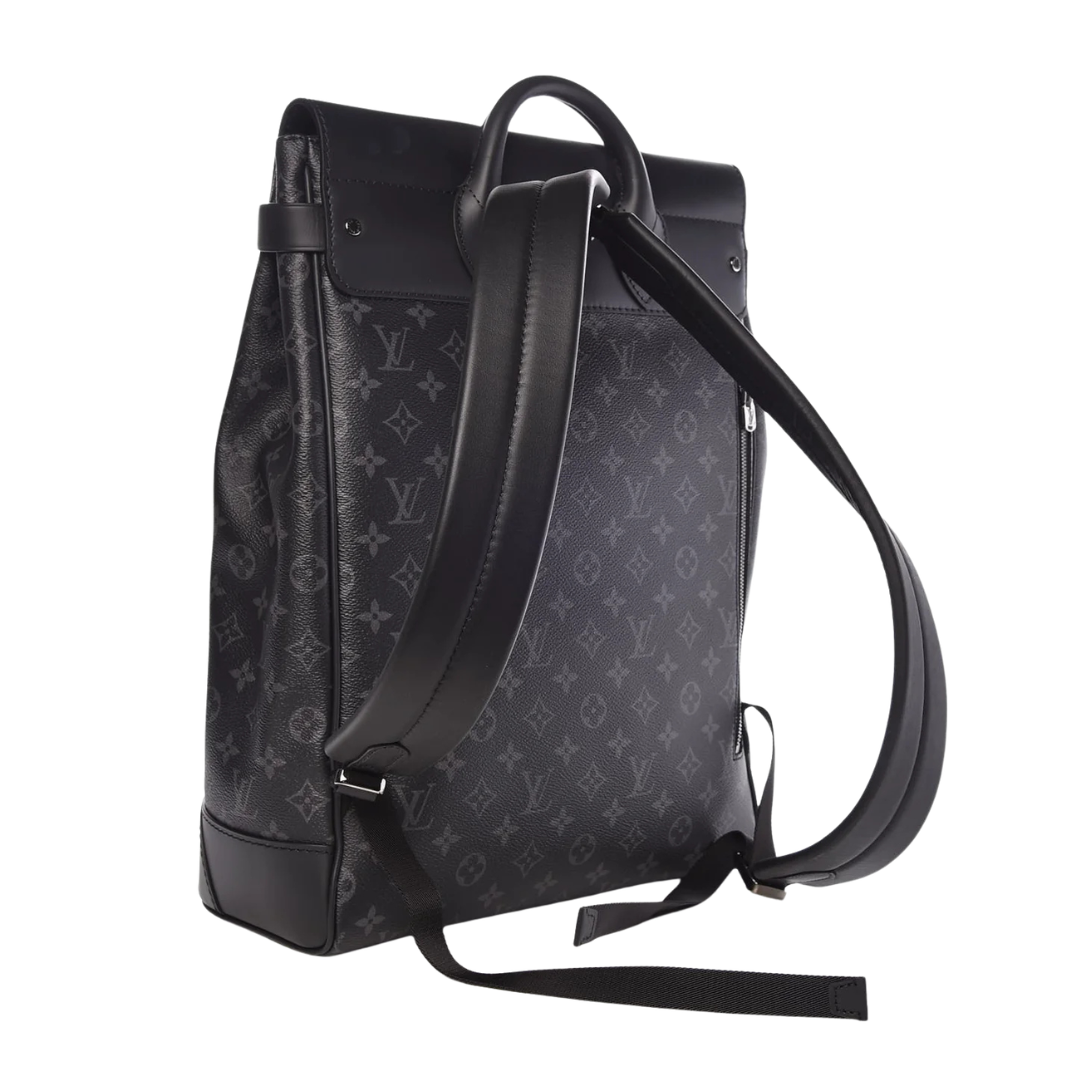 Louis Vuitton Monogram Eclipse Steamer Backpack – Grey - View 2