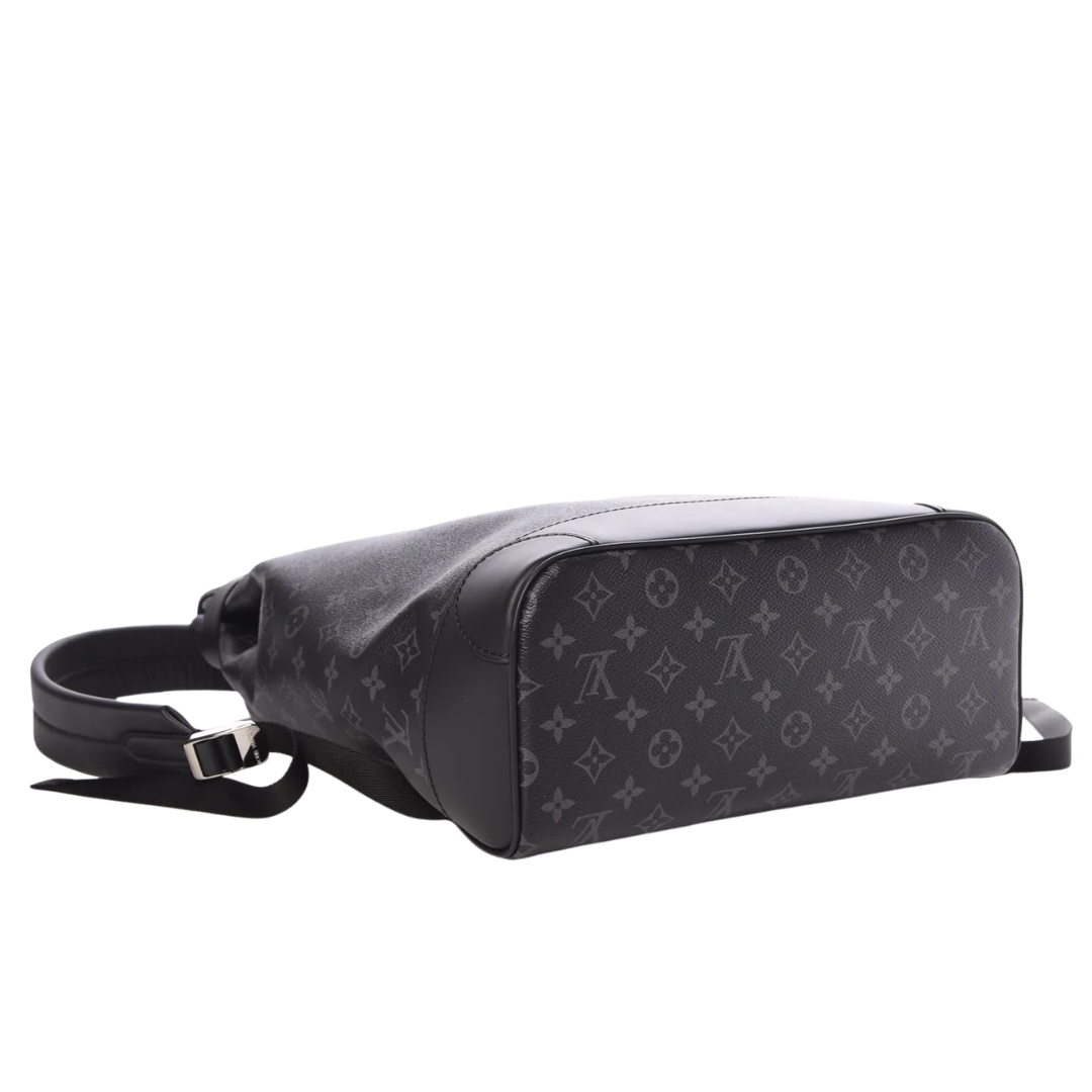 Louis Vuitton Monogram Eclipse Steamer Backpack – Grey - View 3