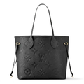 Louis Vuitton Neverfull MM Bag – Black - View 1