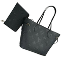 Louis Vuitton Neverfull MM Bag – Black - View 3