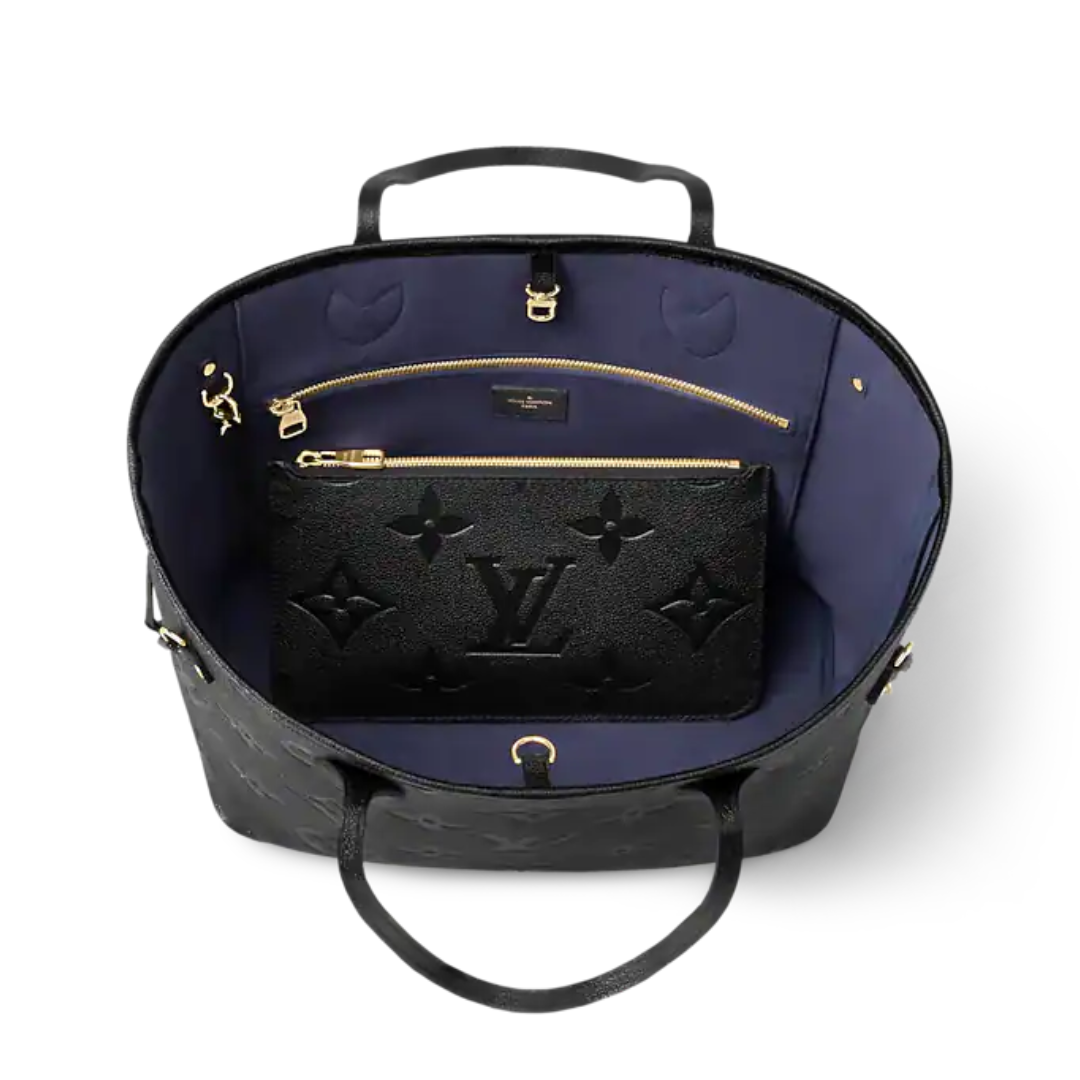 Louis Vuitton Neverfull MM Bag – Black - View 4